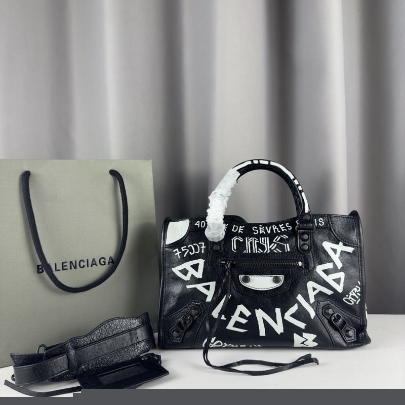 Ba*len*cia*ga top handle bags
